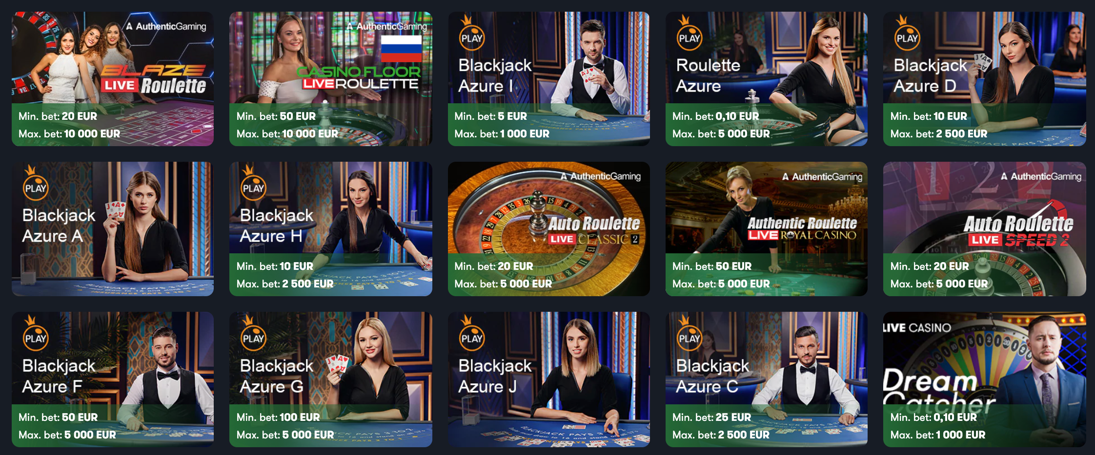 live casino frank